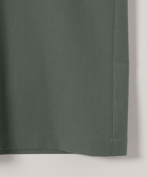 quaranciel(カランシエル)の「quaranciel:〈洗濯機可能〉Vネック スキッパー ロング シャツ ワンピース(ワンピース・レディース・ネイビー/オリーブ・ONE SIZE)」の9枚目の写真