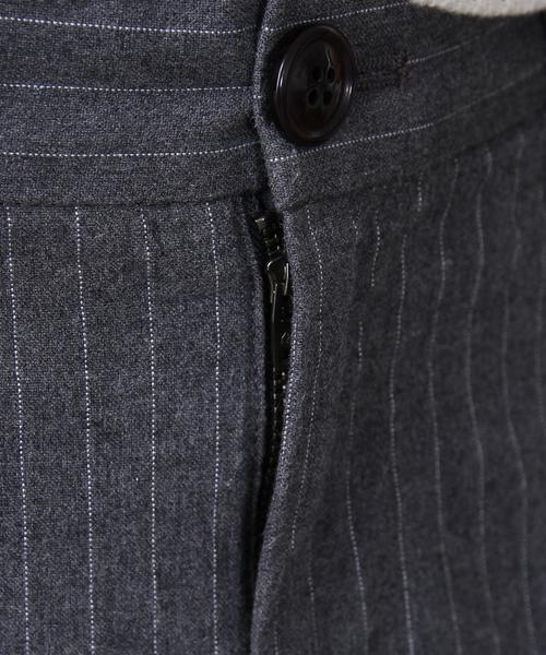 coen（コーエン）の「ワンタックストライプゴムイージーパンツ（その他パンツ・メンズ・ダークグレー/ネイビー・X-LARGE/LARGE/MEDIUM/SMALL）」の6枚目の写真