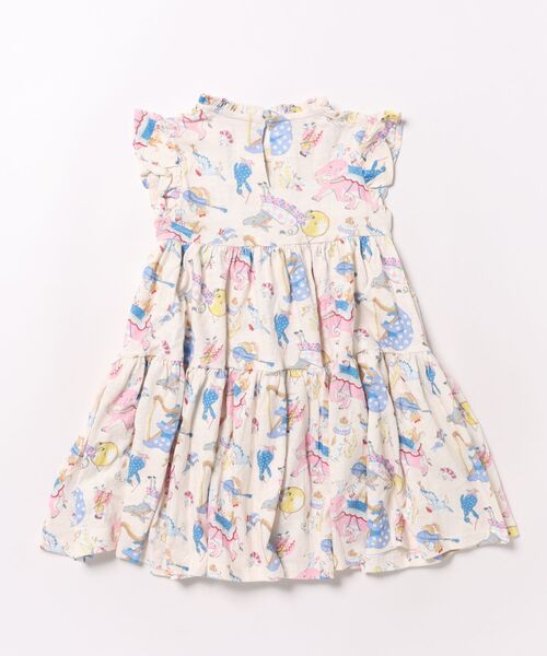 Cath Kidston(キャスキッドソン)の「キッズ ティアード ワンピース Musical Animals(ワンピース・キッズ・アイボリー・122/110/98)」の9枚目の写真
