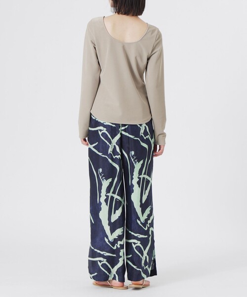 LOVELESS（ラブレス）の「コードピケバックオープントップス（Tシャツ/カットソー・レディース・ベージュ系その他/ホワイト系その他/ブラック・36）」の18枚目の写真