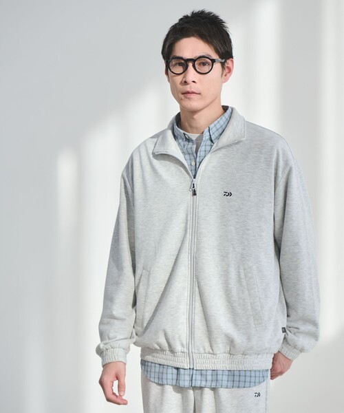 DAIWA（ダイワ）の「【別注】＜DAIWA＞GLR ジップ スウェット ジャケット（スウェット・メンズ・グレー系・M/L/XL）」の5枚目の写真