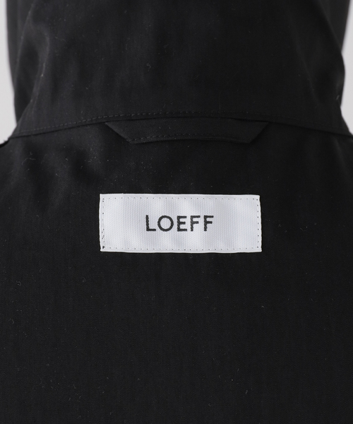 FRAMeWORK(フレームワーク)の「LOEFF/ロエフ C/N OX FIELD ジャケット(その他アウター・レディース・ブラック/ベージュ・FREE)」の12枚目の写真
