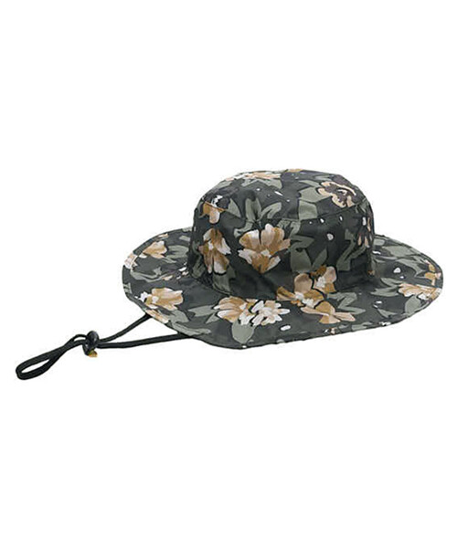 KiU（キウ）の「KiU/キウ UV&RAIN PACKABLE SAFARI HAT 2ND/パッカブルサファリハット 2ND 【K428】（ハット・メンズ・ブラック/カモフラージュ・ONE SIZE）」の3枚目の写真