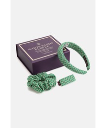 WHITE SANDS（ホワイトサンズ）の「パープルラベル ヘアアクセサリーセット(グリーン・パターンA)（その他ヘアアクセサリー）」