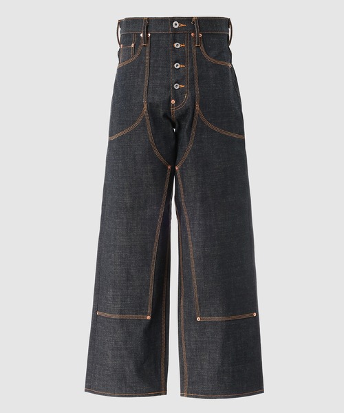 SUGARHILL(シュガーヒル)の「CLASSIC DOUBLE KNEE DENIM PANTS(デニムパンツ・メンズ・インディゴブルー・32/30/28/34)」の1枚目の写真