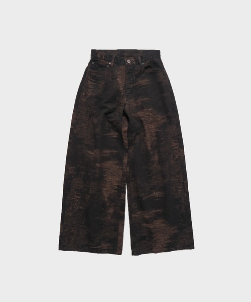 TAAKK(ターク)の「Denim Widepants(デニムパンツ・レディース・ブルー/ブラウン/グレー・2/1)」の3枚目の写真