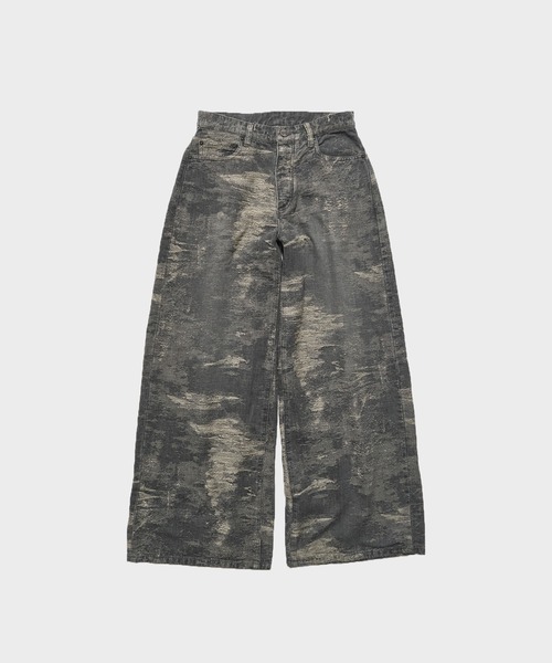 TAAKK(ターク)の「Denim Widepants(デニムパンツ・レディース・ブルー/ブラウン/グレー・2/1)」の2枚目の写真