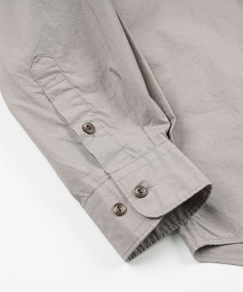 FRIZMWORKS(フリズムワークス)の「CIGARETTE POCKET TYPEWRITER SHIRT _ MUD(シャツ/ブラウス・メンズ・その他・SMALL/MEDIUM/LARGE/X-LARGE)」の7枚目の写真