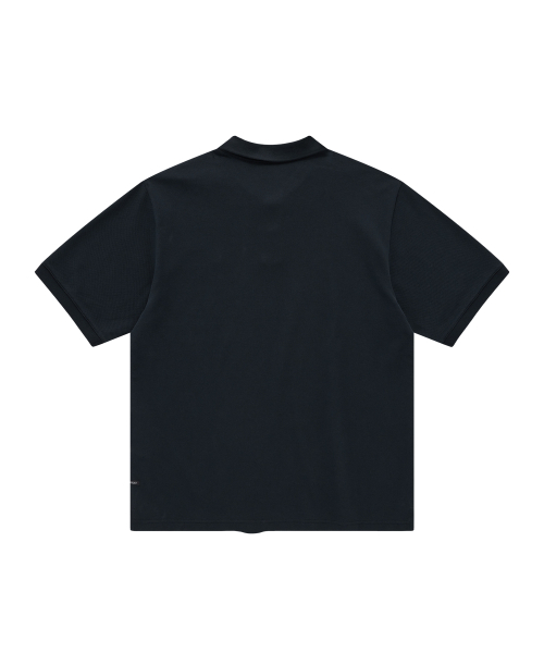 COVERNAT(カバーナット)の「CロゴクールピケTシャツダークネイビー(ポロシャツ・メンズ・その他・X-SMALL/SMALL/MEDIUM/LARGE/X-LARGE/XX-LARGE)」の3枚目の写真