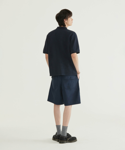 COVERNAT(カバーナット)の「CロゴクールピケTシャツダークネイビー(ポロシャツ・メンズ・その他・X-SMALL/SMALL/MEDIUM/LARGE/X-LARGE/XX-LARGE)」の8枚目の写真