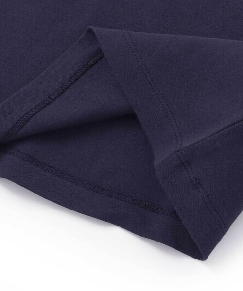 BeBe（ベベ）の「グログランBIGリボンモチーフスムース半袖Tシャツ(80~160cm)（Tシャツ/カットソー・キッズ・ネイビー/ホワイト・110cm/100cm/90cm/120cm/160cm/150cm/80ｃｍ/130cm/140cm）」の11枚目の写真