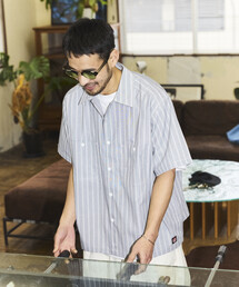 RED KAP | RED KAP/レッドキャップ 別注 ブロード レジメントストライプ クロップド丈 ワークシャツ(シャツ/ブラウス)