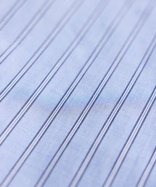 RED KAP（レッドキャップ）の「RED KAP/レッドキャップ 別注 ブロード レジメントストライプ クロップド丈 ワークシャツ（シャツ/ブラウス・メンズ・グレー/サックスブルー/ブラック・MEDIUM/LARGE）」の15枚目の写真