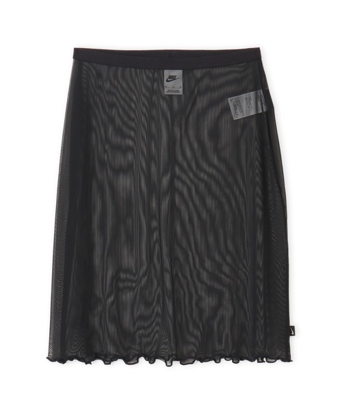 NIKE(ナイキ)の「NIKE AS WMNS NSW SHEER SKIRT / ナイキ ウィメンズ NSW シアー スカート 【SP】(スカート・レディース・ブラック・S/M/L)」の4枚目の写真