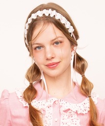 MILK（ミルク）の「Lace ヘアー＆チョーカー（その他ヘアアクセサリー）」