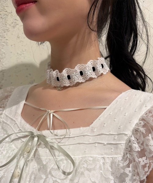 MILK(ミルク)の「Lace ヘアー&チョーカー(その他ヘアアクセサリー・レディース・B/A・FREE)」の6枚目の写真