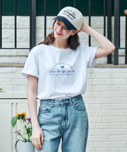 METAPHER(メタファ)の「MET メンズ ラブプレゼント 半袖Tシャツ ホワイト(Tシャツ/カットソー・レディース・その他・FREE)」の5枚目の写真