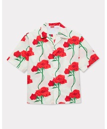 KENZO | 'KENZO Archive Rose' ハワイアン ショートスリーブ シャツ イン コットン(シャツ/ブラウス)
