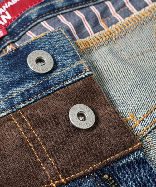 eYe JUNYA WATANABE MAN（アイジュンヤワタナベマン）の「「Levi's」W-NAME DENIM（デニムパンツ・メンズ・インディゴブルー・XS）」の4枚目の写真