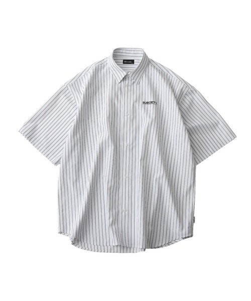 Subciety(サブサエティ)の「Stripe shirt(シャツ/ブラウス・メンズ・ブルー/イエロー/ブラック/ホワイト・SMALL/X-LARGE/LARGE/MEDIUM)」の20枚目の写真