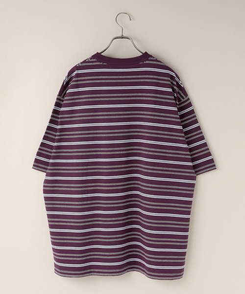 LOWRYS FARM（ローリーズファーム）の「【LFM(U)】CREWNECKBDTSS/P　668384（Tシャツ/カットソー・メンズ・グリーン/ブラウン/グレー・LARGE/MEDIUM）」の4枚目の写真