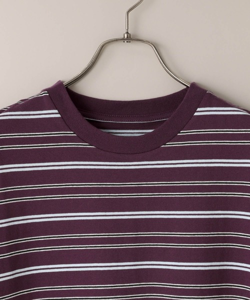 LOWRYS FARM（ローリーズファーム）の「【LFM(U)】CREWNECKBDTSS/P　668384（Tシャツ/カットソー・メンズ・グリーン/ブラウン/グレー・LARGE/MEDIUM）」の5枚目の写真