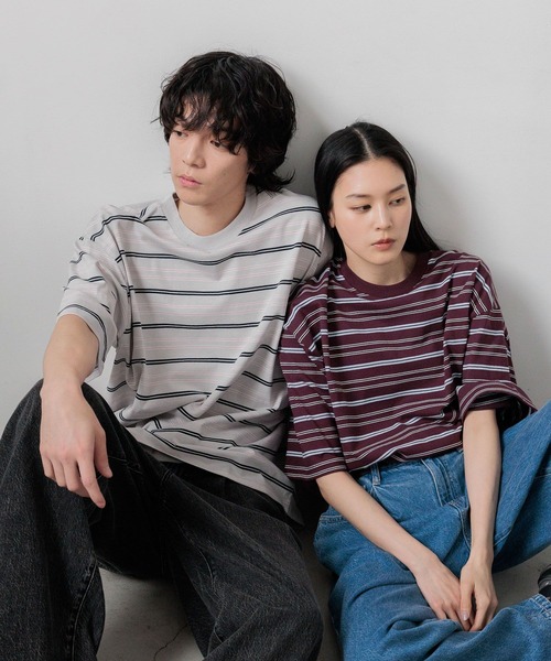LOWRYS FARM（ローリーズファーム）の「【LFM(U)】CREWNECKBDTSS/P　668384（Tシャツ/カットソー・メンズ・グリーン/ブラウン/グレー・LARGE/MEDIUM）」の22枚目の写真