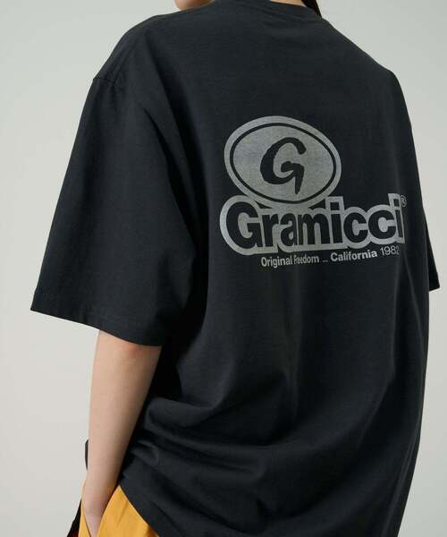 Gramicci(グラミチ)の「'82 TEE / 82年代Tシャツ Gramicci グラミチ(Tシャツ/カットソー・メンズ・ブラック/ラベンダー/ホワイト・L/XL/S/XXL/M)」の2枚目の写真