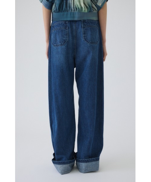 RIM.ARK(リムアーク)の「Middle straight blue denim ミドルストレートブルーデニム(デニムパンツ・レディース・ブルー・34/36/38)」の13枚目の写真