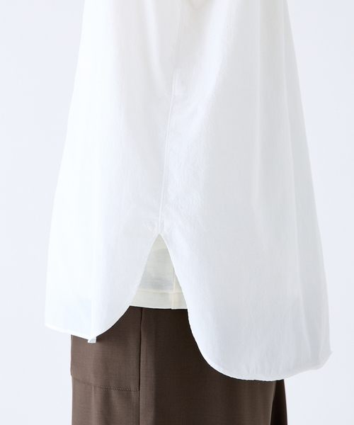 Ets.MATERIAUX(マテリオ)の「ETS.MATERIAUX(マテリオ) フレンチ ワークシャツ(シャツ/ブラウス・メンズ・ホワイト/ブルー系その他/ラベンダー/サックスブルー・2/3)」の17枚目の写真