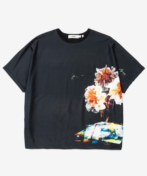 rehacer（レアセル）の「rehacer : × everglouu Contrast Dolman Cutsew / エバーグロー コントラストドルマンカットソー（Tシャツ/カットソー・メンズ・ブラック・SMALL/MEDIUM/LARGE/X-LARGE）」の10枚目の写真