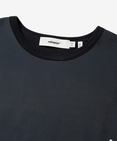 rehacer（レアセル）の「rehacer : × everglouu Contrast Dolman Cutsew / エバーグロー コントラストドルマンカットソー（Tシャツ/カットソー・メンズ・ブラック・SMALL/MEDIUM/LARGE/X-LARGE）」の12枚目の写真