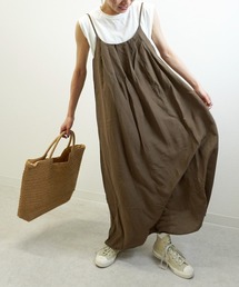 gossara（ゴサラ）の「ドロストキャミロングワンピース（ワンピース）」