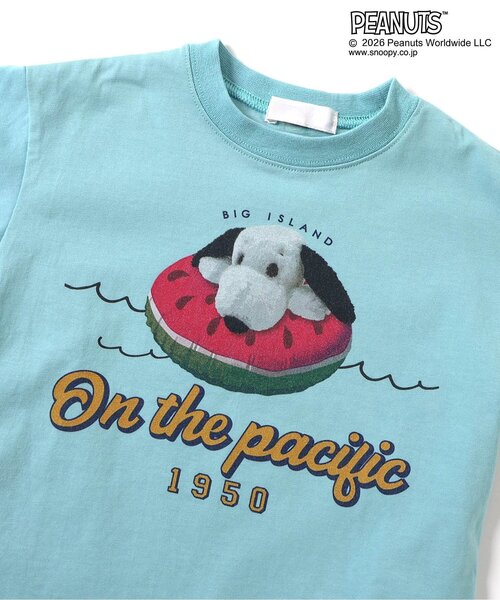 PEANUTS(ピーナッツ)の「PEANUTS フォトアートTシャツ(Tシャツ/カットソー・キッズ・サックスブルー/チャコール/オフホワイト・90/80/140/130/120/110/100)」の17枚目の写真
