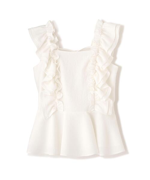 PROPORTION BODY DRESSING(プロポーションボディドレッシング)の「フリルブラウス / 1216110500(シャツ/ブラウス・レディース・ブラック/ピンク/ホワイト・FREE)」の13枚目の写真