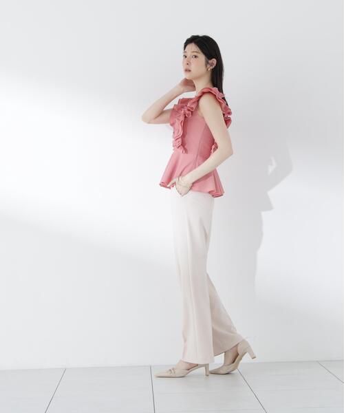 PROPORTION BODY DRESSING(プロポーションボディドレッシング)の「フリルブラウス / 1216110500(シャツ/ブラウス・レディース・ブラック/ピンク/ホワイト・FREE)」の17枚目の写真