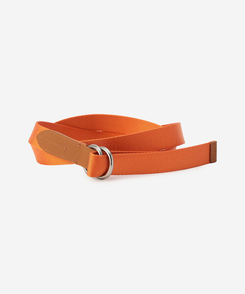 Bshop(ビショップ)の「ERP.|〈別注〉HANDCRAFT DOUBLE RING BELT. UNISEX(ベルト・レディース・オレンジ/ブラウン/ブラック/グレー系その他・F)」の4枚目の写真