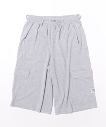 Red Cap Girl（レッドキャプガール）の「【RED CAP GIRL/レッドキャップガール】ガールイラストプリント ワイドカーゴハーフパンツ y2k ブランドロゴ メンズライク アメカジ 古着ミックス ワンマイルウェア（スウェットパンツ）」