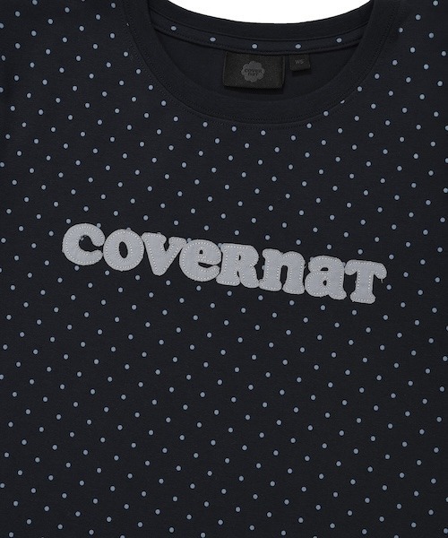 COVERNAT(カバーナット)の「WOMEN COOPERLOGO SLIMFIT T-SHIRT(Tシャツ/カットソー・レディース・ホワイト/ネイビー・MEDIUM/SMALL)」の16枚目の写真