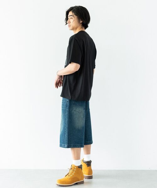 CRAFT STANDARD BOUTIQUE(クラフトスタンダードブティック)の「デニムバギーショーツ(その他パンツ・メンズ・インディゴブルー/ブラック・L/M)」の7枚目の写真