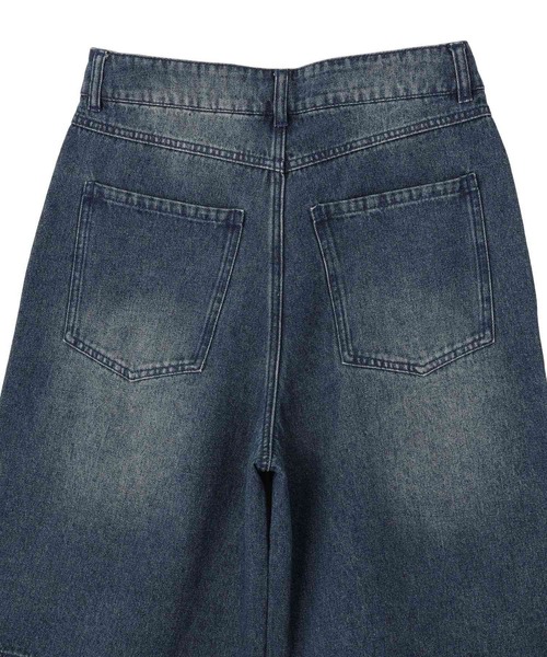 CRAFT STANDARD BOUTIQUE(クラフトスタンダードブティック)の「デニムバギーショーツ(その他パンツ・メンズ・インディゴブルー/ブラック・L/M)」の12枚目の写真