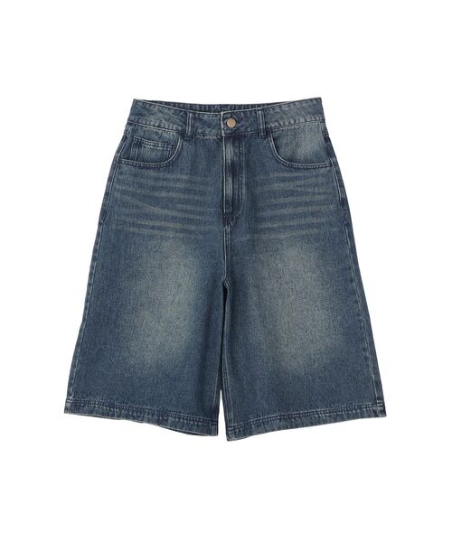 CRAFT STANDARD BOUTIQUE(クラフトスタンダードブティック)の「デニムバギーショーツ(その他パンツ・メンズ・インディゴブルー/ブラック・L/M)」の19枚目の写真
