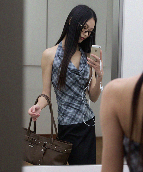 RAIMENT(レイメント)の「Stud Strap Boat Bag_Brown(ショルダーバッグ・レディース・その他・FREE)」の13枚目の写真