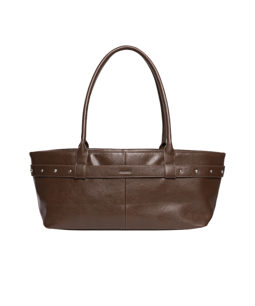 RAIMENT(レイメント)の「Stud Strap Boat Bag_Brown(ショルダーバッグ・レディース・その他・FREE)」の19枚目の写真