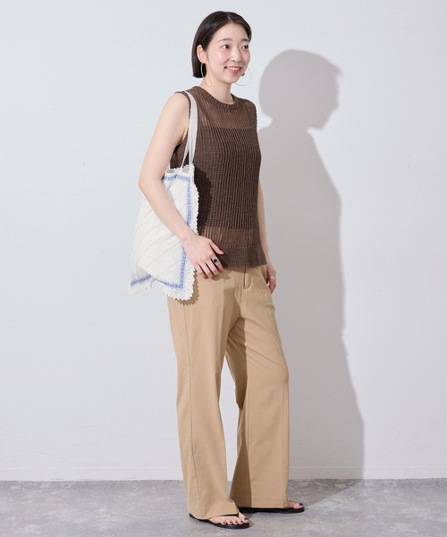 crinkle crinkle crinkle SLOBE別注 handkerchief tote（トートバッグ