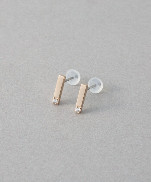 ete(エテ)の「ビジュー ピアス(ピアス(両耳用)・レディース・プラチナム/ピンクゴールド/イエローゴールド・FREE)」の9枚目の写真