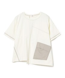 パッチワーク 切り替え プルオーバー