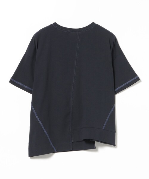 BEAMS HEART（ビームスハート）の「パッチワーク 切り替え プルオーバー（Tシャツ/カットソー・レディース・チャコールグレー/ネイビー/オリーブ/ホワイト系その他5・FREE）」の18枚目の写真