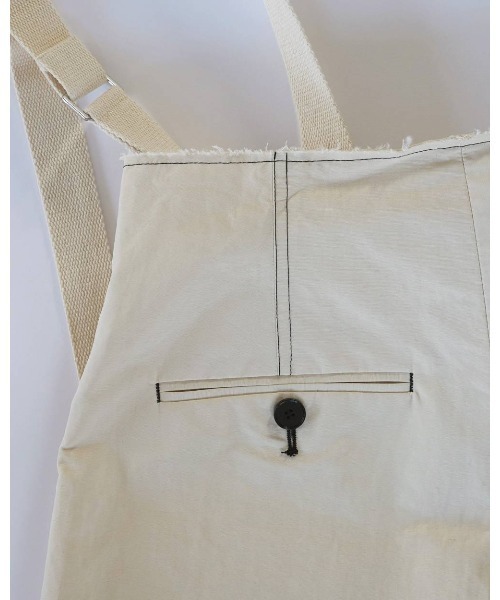 anuke(アンヌーク)の「Suspenders Wide Pants 62610704(その他パンツ・メンズ・オフホワイト/ブラック・36/38)」の6枚目の写真