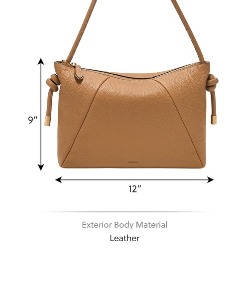 FOSSIL(フォッシル)の「フォッシル 肩かけバッグ レディース レザー ブラウン ZB11119272(ショルダーバッグ・レディース・ブラウン・FREE)」の5枚目の写真